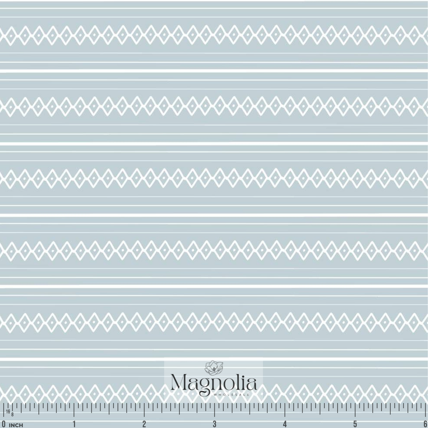 Minimal Geometric Stripe Powder Blue | Reign Rib Knit