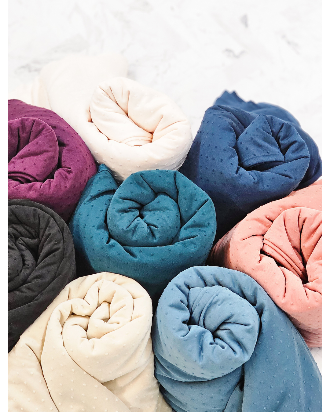 Swiss Dot Knit | In Stock Solids