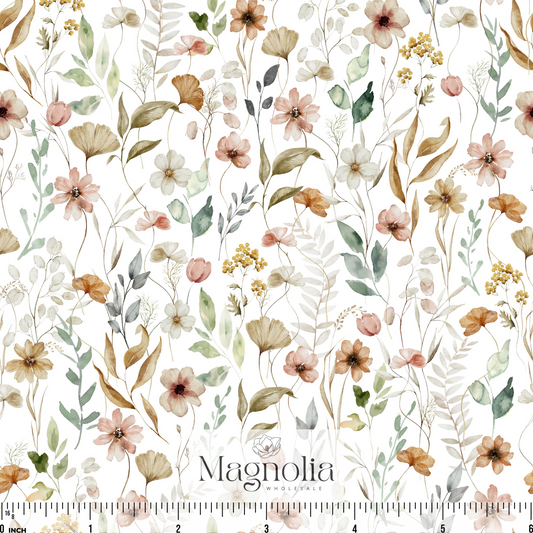 Foliage Fancies Ivory | Pineskin