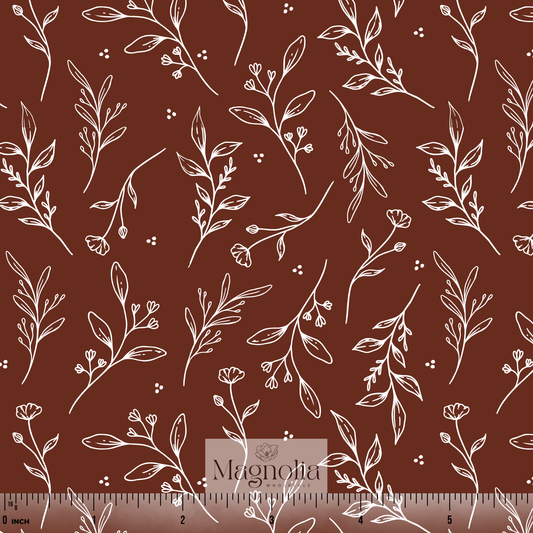 Winter Wisp Maroon | Pineskin