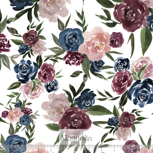 Frosted Berry Blooms | Reign Rib Knit