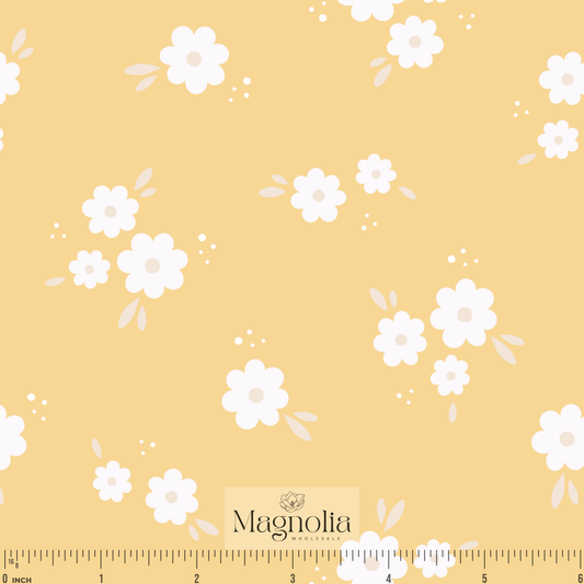 Scattered Charm Sunbeam | Swiss Dot Knit