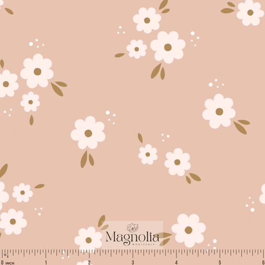 Scattered Charm Antique Pink | Reign Rib Knit