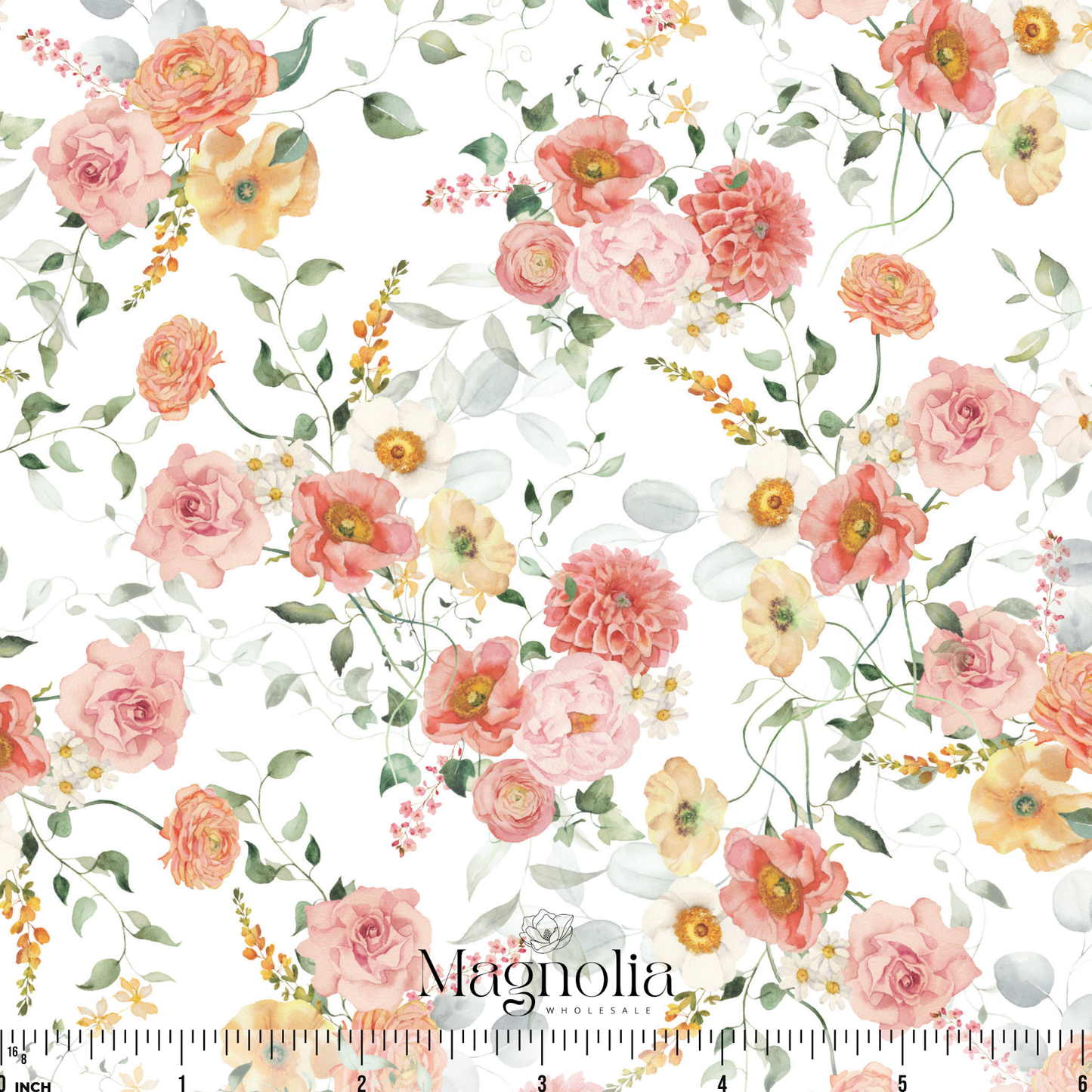 Brilliance in Bloom | Poly Crepe