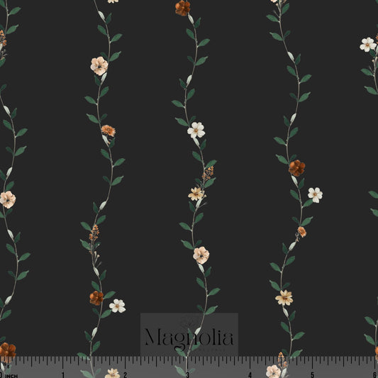 Vintage Vines Charcoal | Pineskin