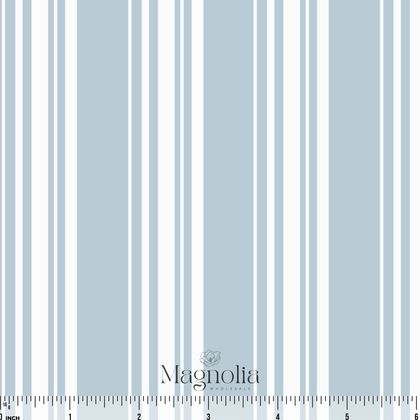 Harbor Pinstripe Haze | Cotton Linen