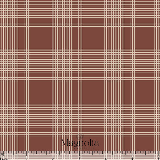 Woven Threads Chestnut | Reign Rib Knit