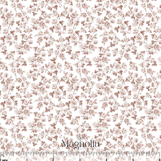 Auburn Array White | Cotton Linen