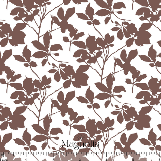 Sephia Garden Espresso | Swiss Dot Knit