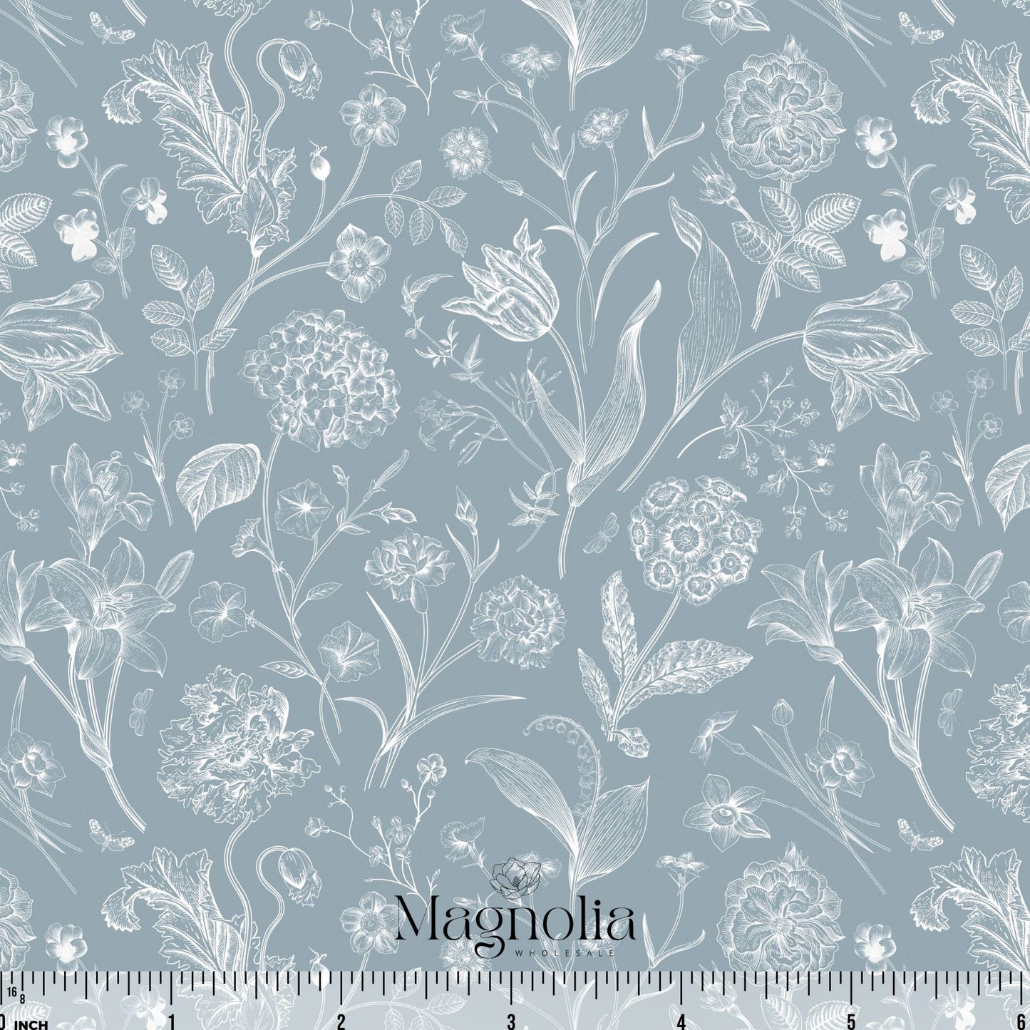 Evening Reverie Sky Blue | Swiss Dot Knit