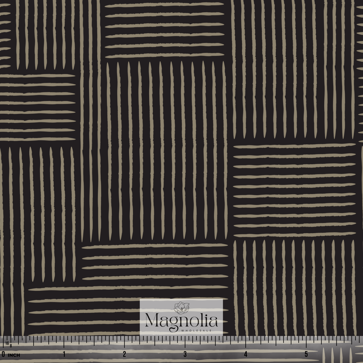 Modern Grid Charcoal | Reign Rib Knit