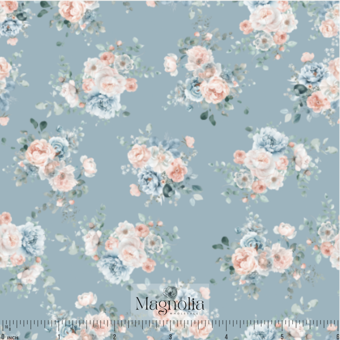 Dreamy Elegance Dusty Blue | Reign Rib Knit