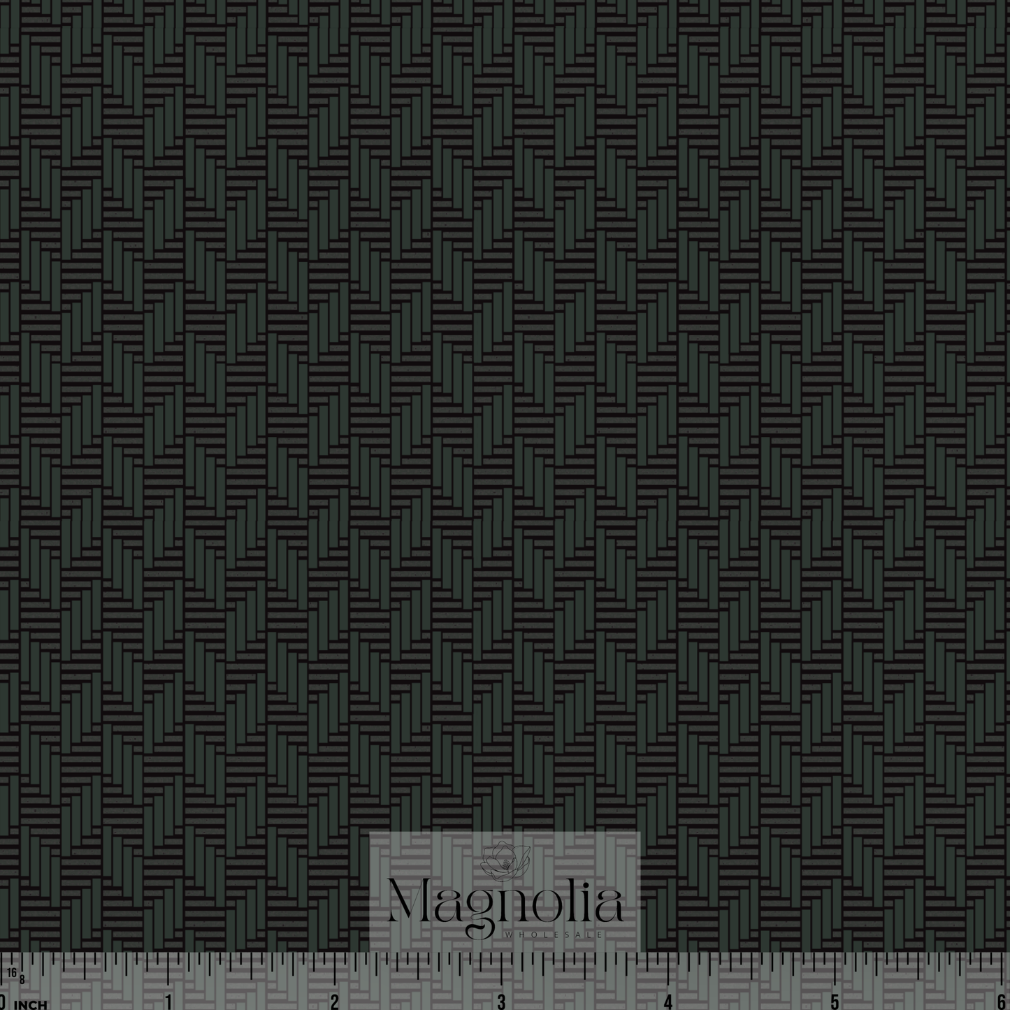 Holiday Chevron Charcoal | Poly Crepe