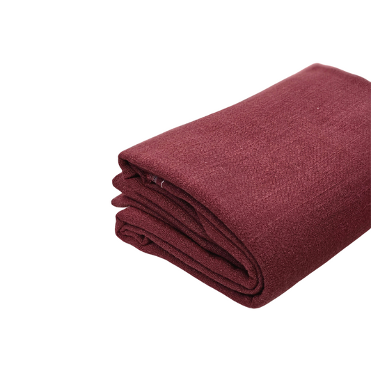 Rustic Red | Solid Linen