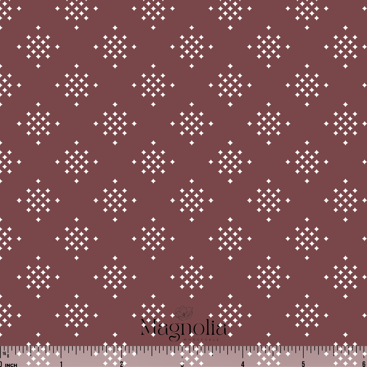 Snowfall Grid Maroon | Pineskin