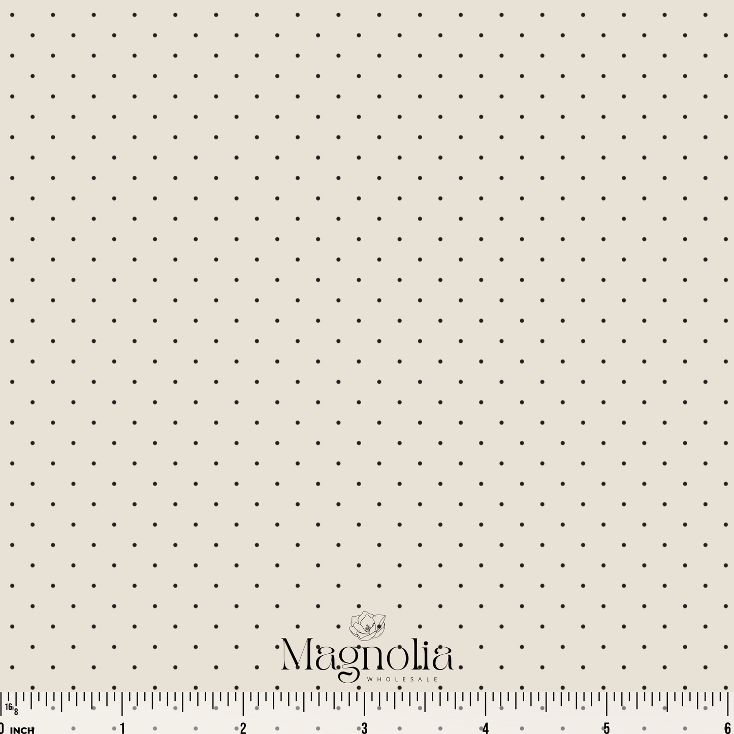 Vintage Dots Oatmeal | Cotton Linen